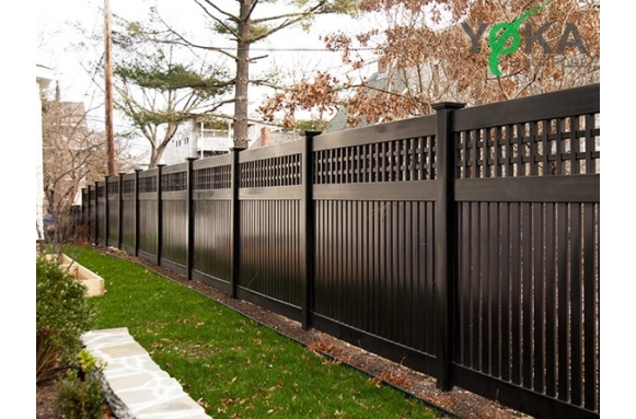 Sử dụng gỗ nhựa composite làm hàng rào ngoài trời
